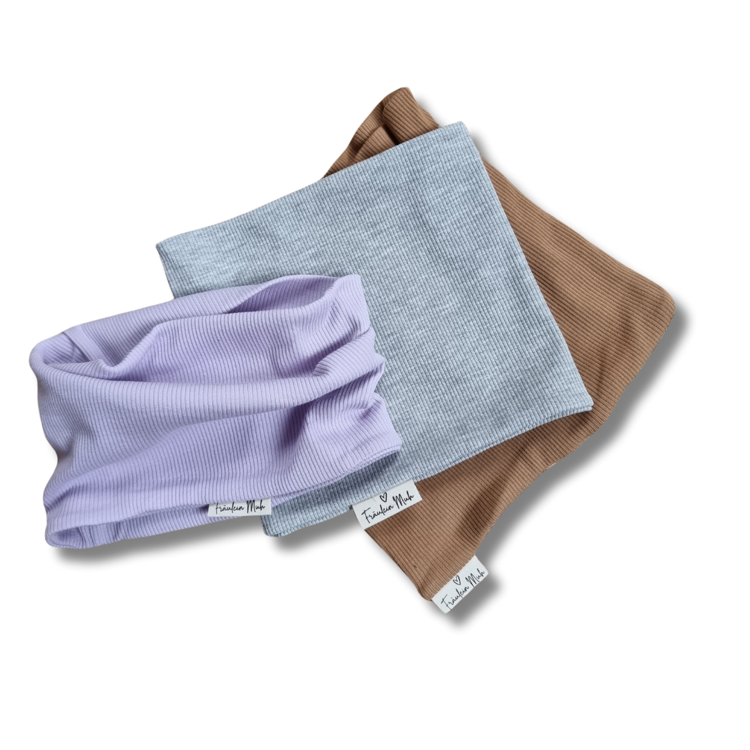 Loop aus einfarbigem Jersey KINDER