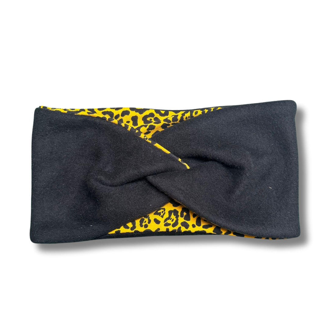 Leo Stirnband mit Knoten Fleece