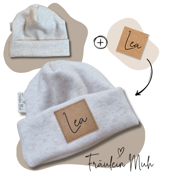 Wunschmütze Winter mit eigenem Spruch oder Logo